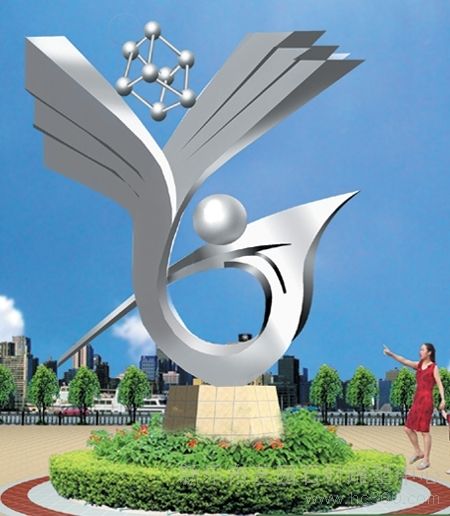 優勢明顯,河南不銹鋼雕塑成新寵(圖1) 優勢明顯,河南不銹鋼雕塑成新寵