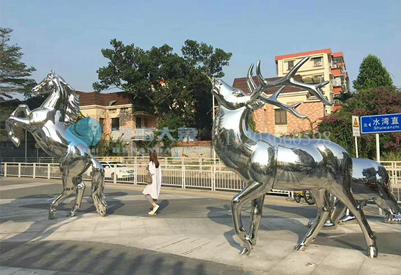 河南不銹鋼雕塑是怎么制作完成的(圖1) http://www.whgps.cn/